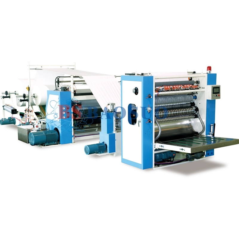 Automatic N Fold Facial Tissue Hand Towel Paper Making Machinery Folder