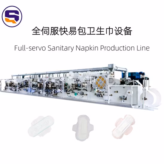 High Speed Sanitary Napkin Machine