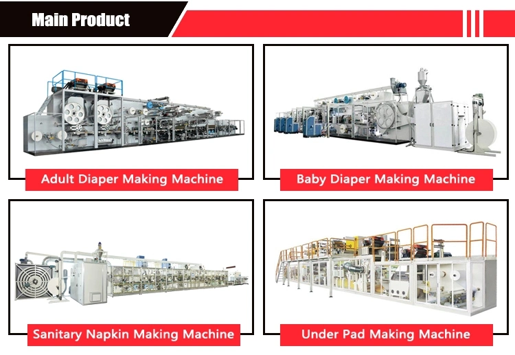 High Speed Baby Diaper Machine Making Manufacturer in China  