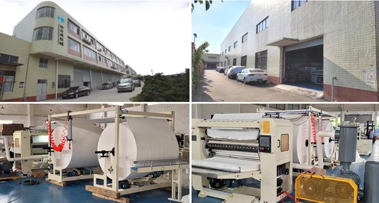 China CE Certificate Tissue Paper Machine Manufacturer V Fold N Fold Glue Lamination Hand Towel Facial Tissue Making Folding Machine with Embossing