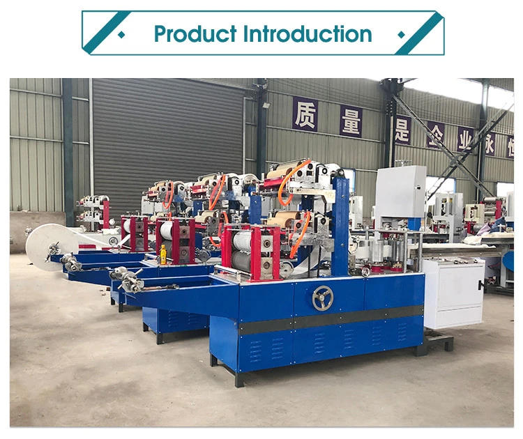 High Speed Automatic Tissue Napkin Paper Converting Machine Napkin Paper Folding Machine