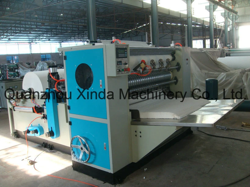 Full Automatic Z Fold Tissue Converting Machine