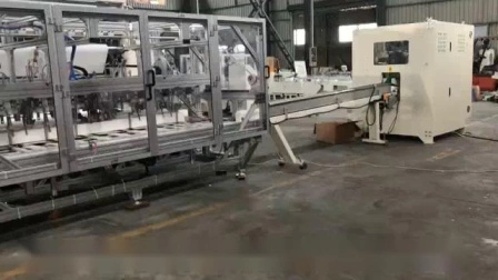 Macchina completamente automatica per la produzione di carta velina per il viso con separatore automatico